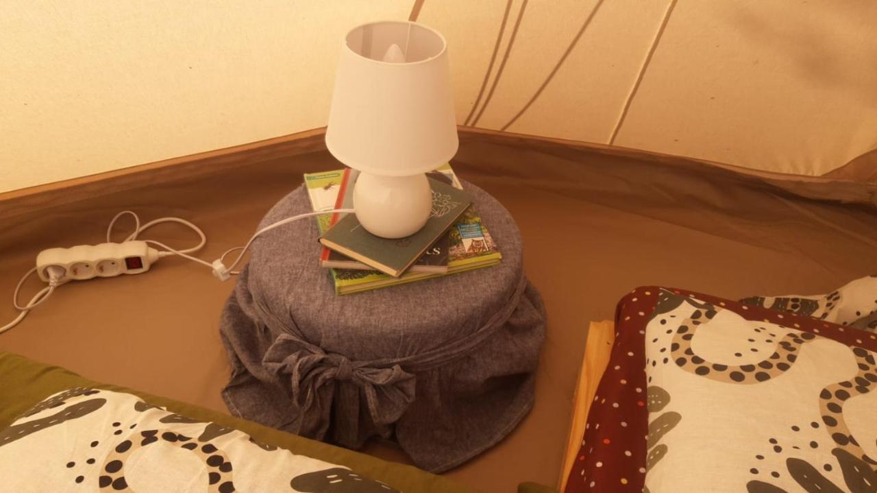 Glamping Fluffy Horns - Glempings Pukainie Ragi Hotel Plienciems Ngoại thất bức ảnh